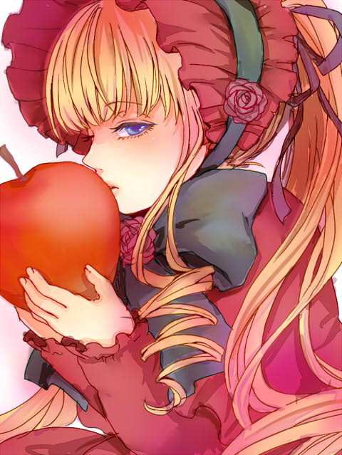 shinku (rozen maiden and 1 more) drawn by konnyaku_serori
