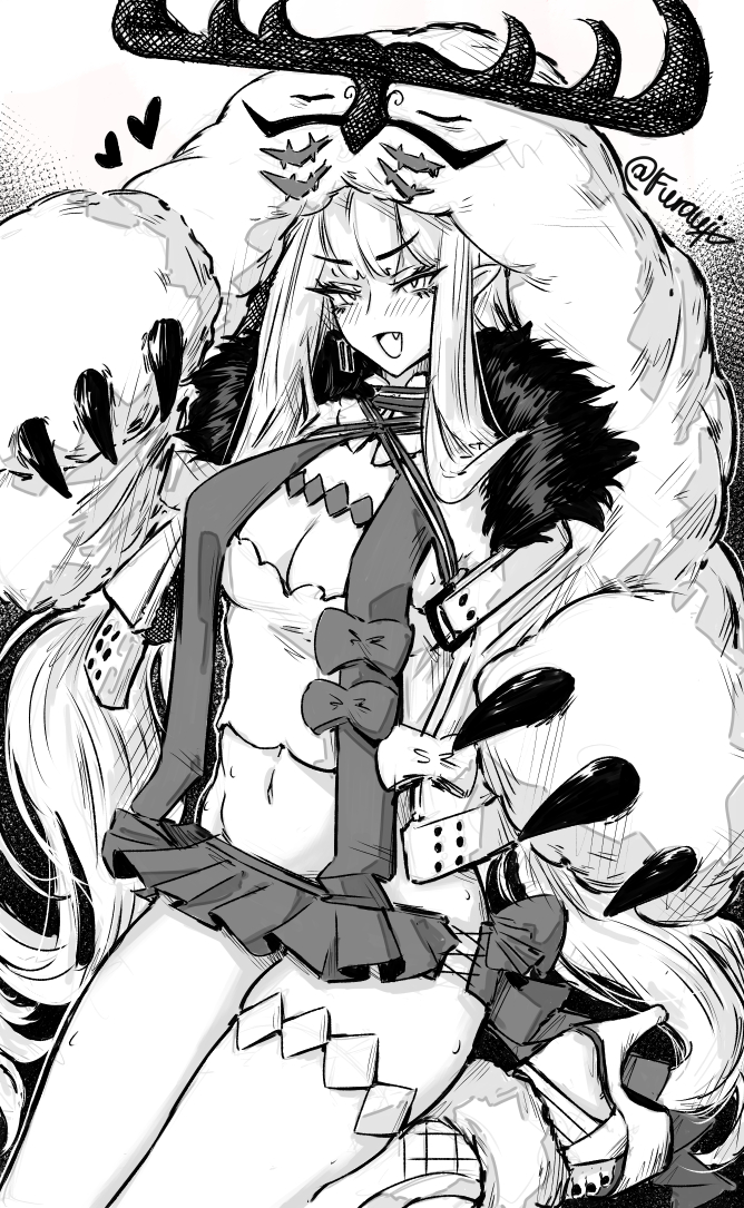 baobhan sith and cernunnos (fate and 1 more) drawn by furauji