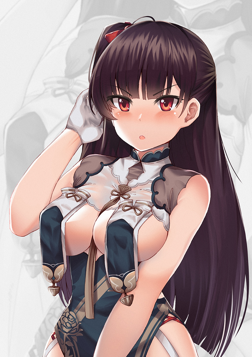 sirius and wa2000 (azur lane and 1 more) drawn by persocon93