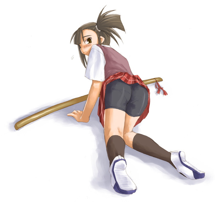 sakurazaki setsuna (mahou sensei negima!) drawn by kasuga_yukihito