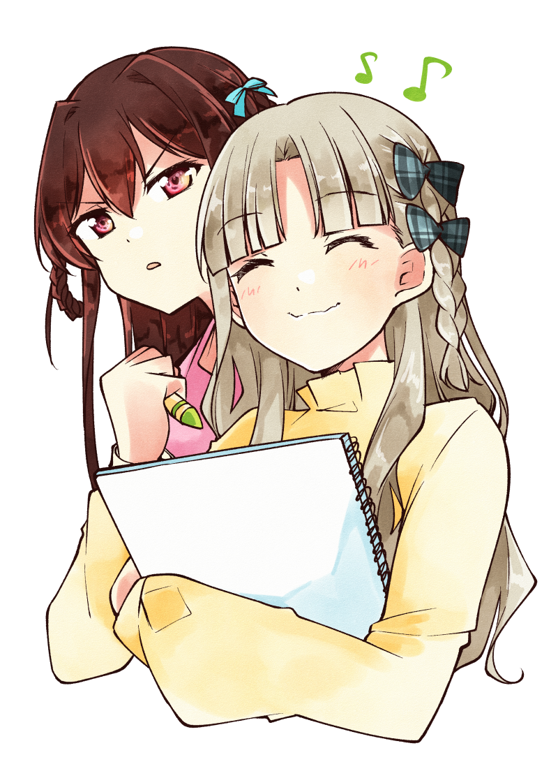 tachikawa ayaka and nagamine kaede (22/7) drawn by trefle_r