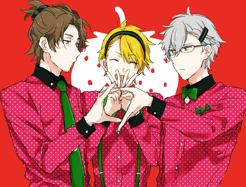 maita rui, yamashita jiro, and hazama michio (idolmaster and 1 more) drawn by urahara