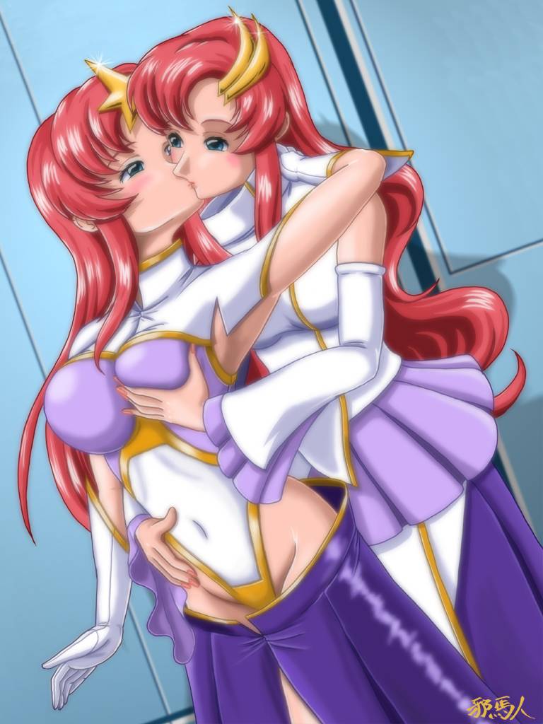 lacus clyne and meer campbell (gundam and 2 more)