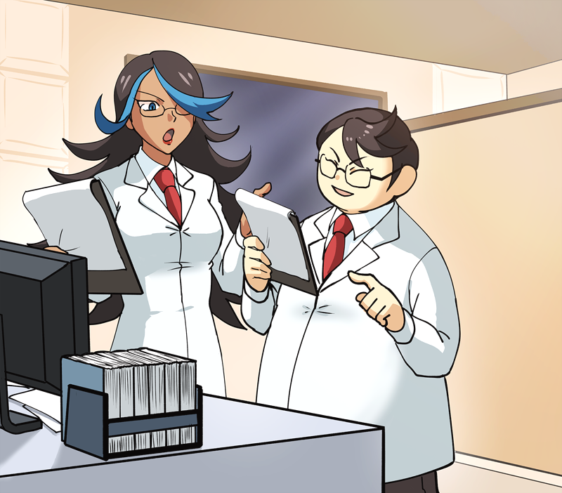 shelly and tabitha (pokemon and 1 more) drawn by rattes