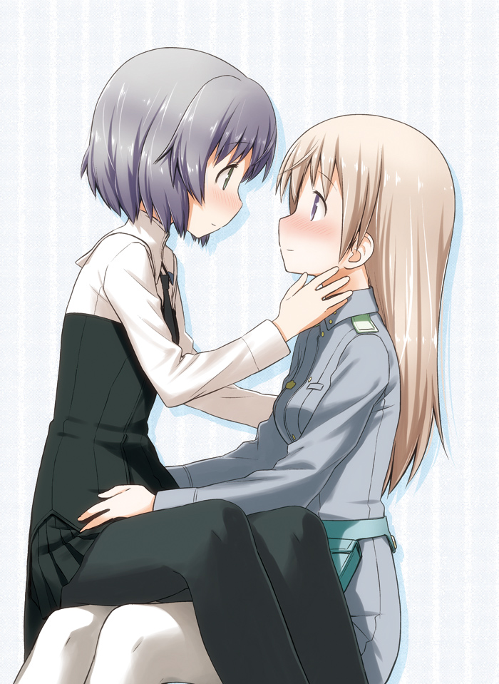 sanya v. litvyak and eila ilmatar juutilainen (world witches series and 1 more) drawn by kinniku_tarou