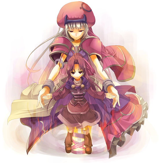 jenna and iris (golden sun) drawn by fruit_punch