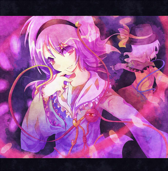 komeiji koishi and komeiji satori (touhou) drawn by rarami