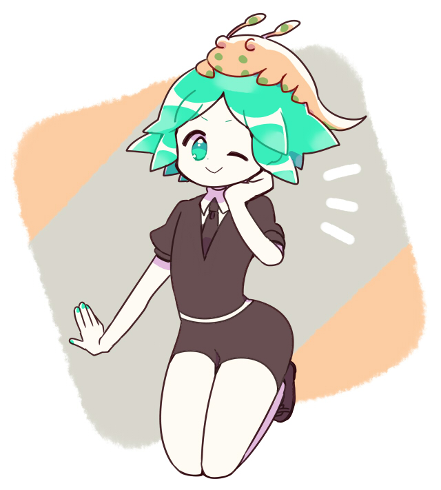phosphophyllite and ventricosus (houseki no kuni) drawn by chiyoko_(oman1229)