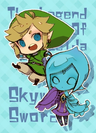 link and fi (the legend of zelda and 1 more) drawn by ezuhan_(ezu_ninten)