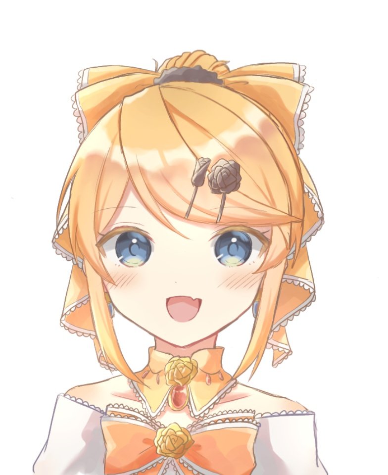 kagamine rin and riliane lucifen d'autriche (vocaloid and 2 more) drawn by aquamarinu