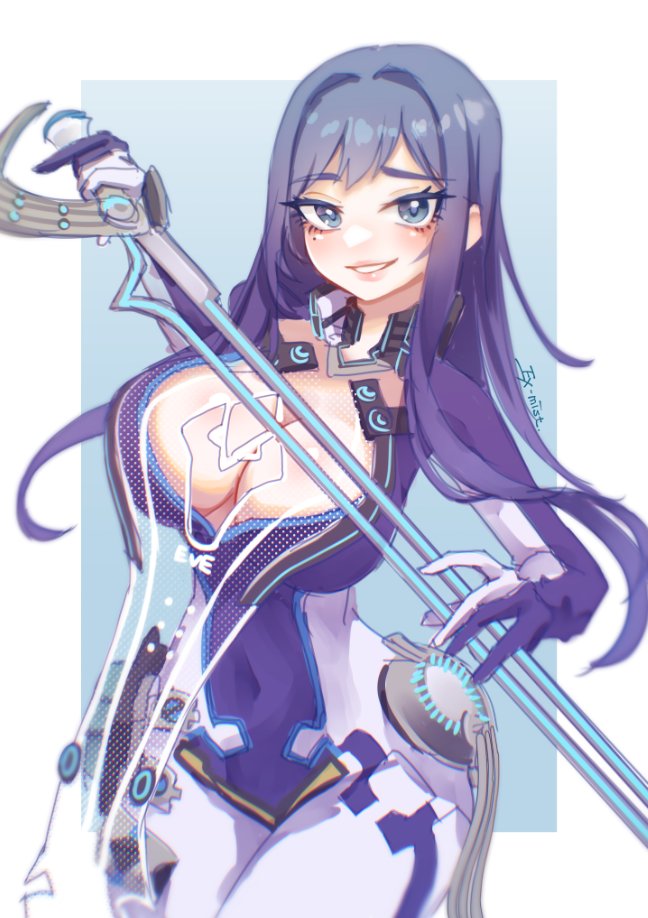 raven (goddess of victory: nikke and 1 more) drawn by ex-mist