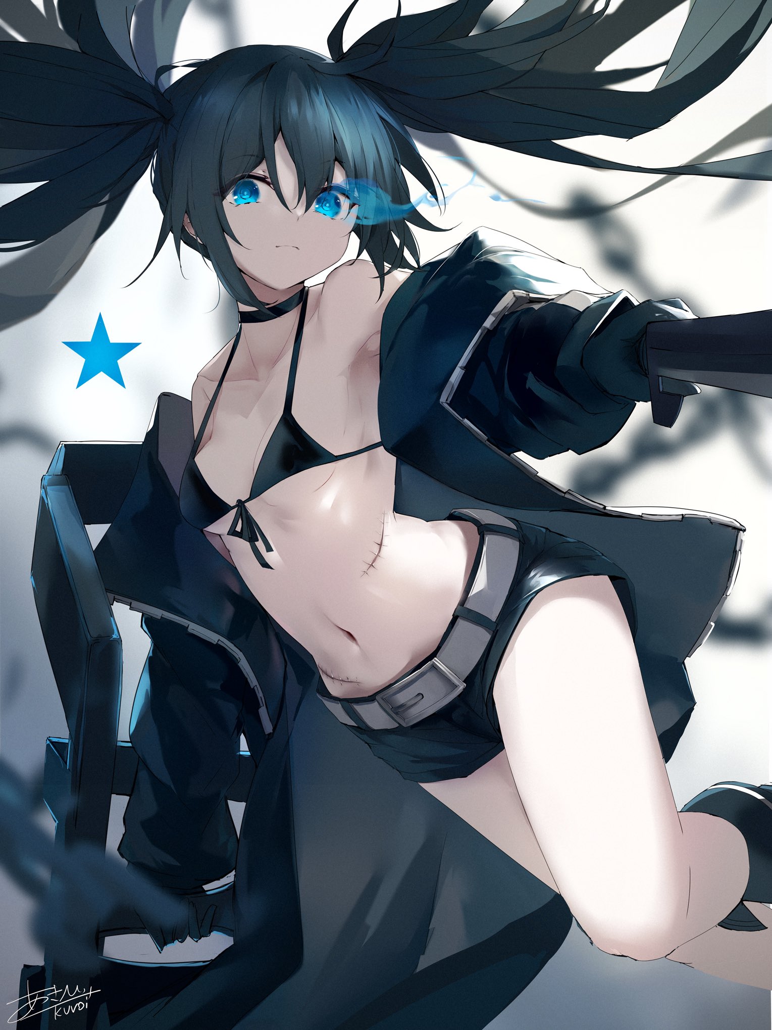 Black rock shooter ecchi