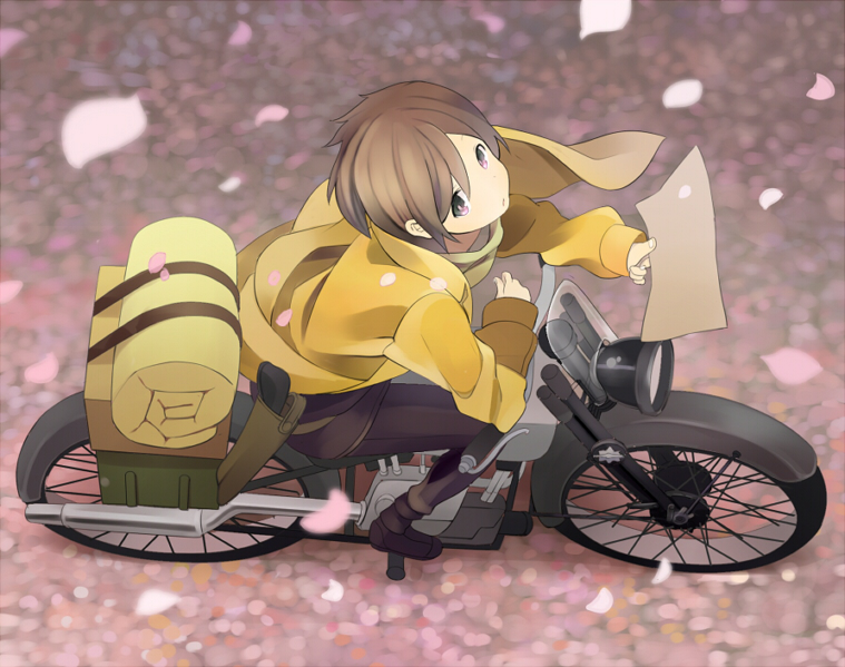 kino and hermes (kino no tabi) drawn by danchi_(pomechize)