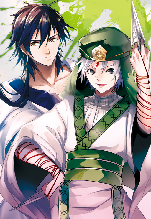 sinbad and ja'far (magi the labyrinth of magic) drawn by maguchimo