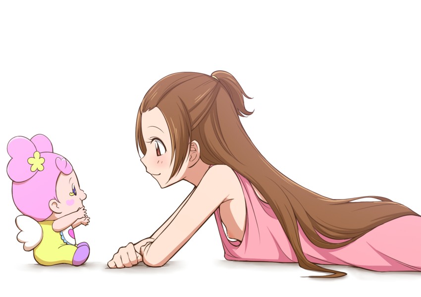 madoka aguri and ai-chan (precure and 1 more) drawn by ogry_ching