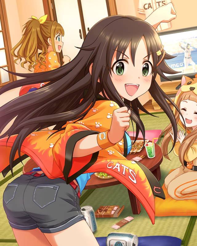 ichihara nina, hino akane, and himekawa yuki (idolmaster and 1 more)