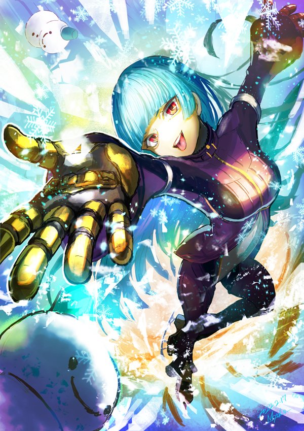 kula diamond (the king of fighters and 1 more) drawn by nkyoku
