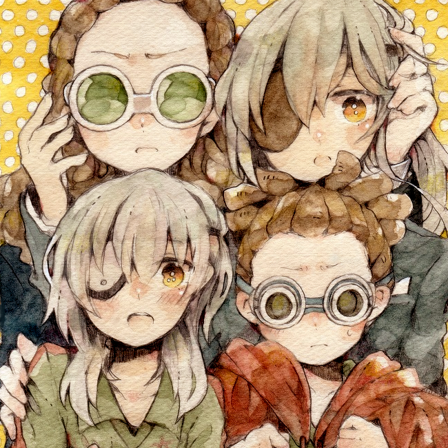kidou yuuto and sakuma jirou (inazuma eleven go and 1 more) drawn by ichiko_(hanakasu)