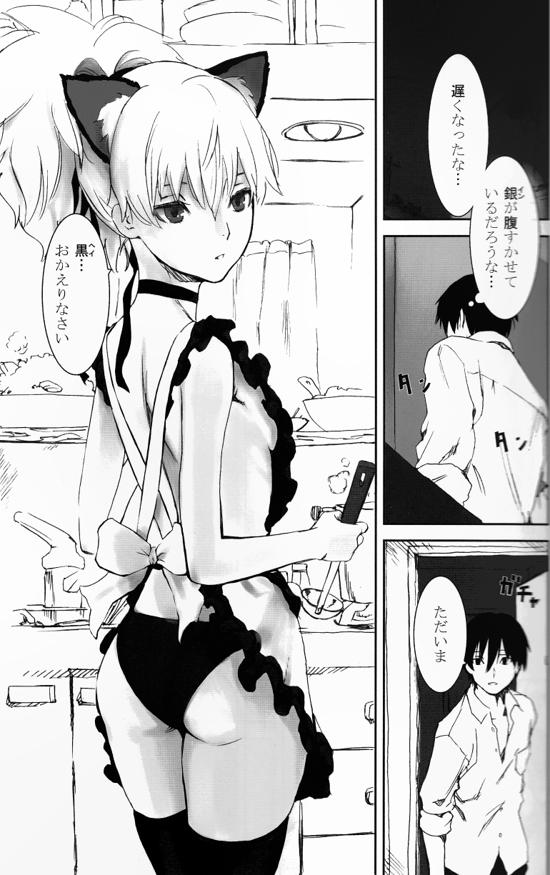 yin and hei (darker than black) drawn by kawakami_rokkaku