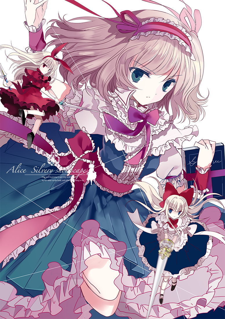 alice margatroid, shanghai doll, and hourai doll (touhou) drawn by cierra_(ra-bit)