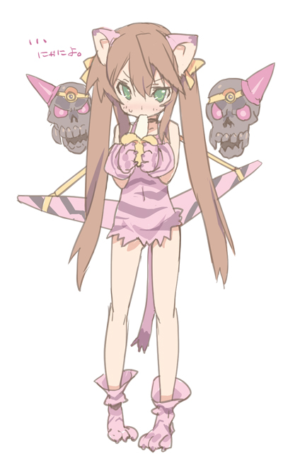 huang lingyin and cham cham (infinite stratos and 1 more) drawn by blade_(galaxist)