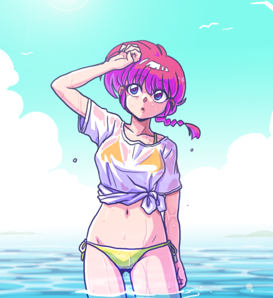 ranma-chan (ranma 1/2) drawn by wanta_(futoshi)