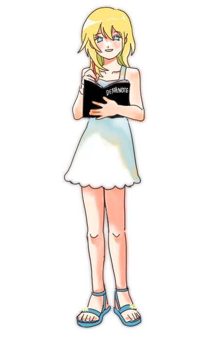 namine (kingdom hearts and 2 more) drawn by yomyompi