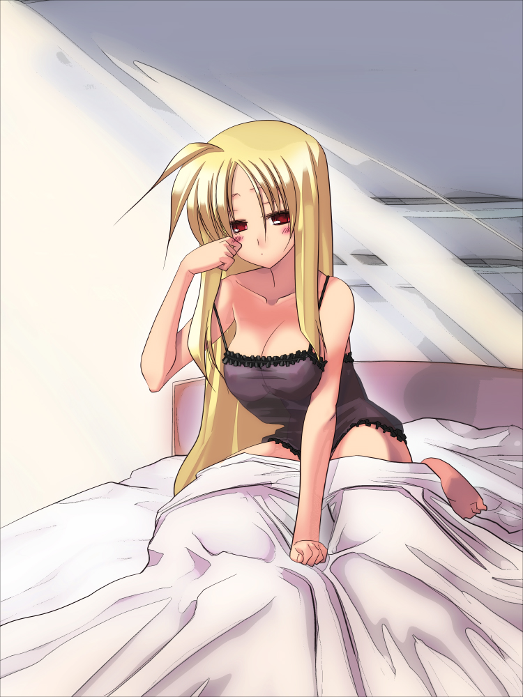 fate testarossa (lyrical nanoha and 1 more) drawn by coffee_cat