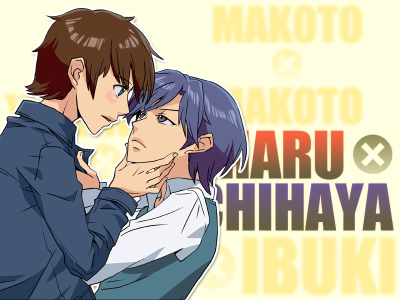 kisaragi chihaya and amami haruka (idolmaster) drawn by juu_(juuzi)