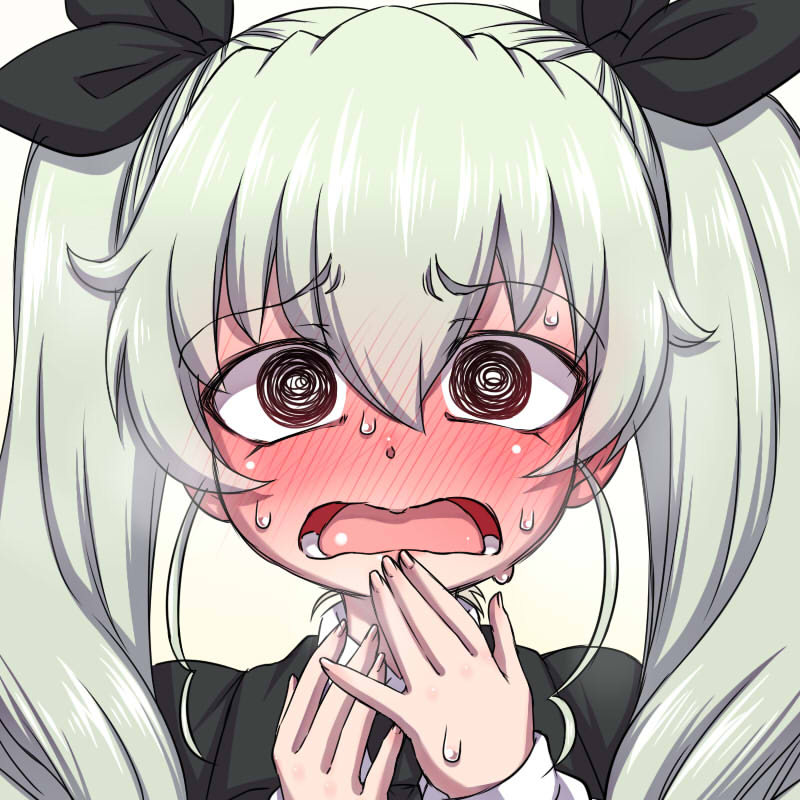anchovy (girls und panzer) drawn by hanya_(hanya_yashiki)