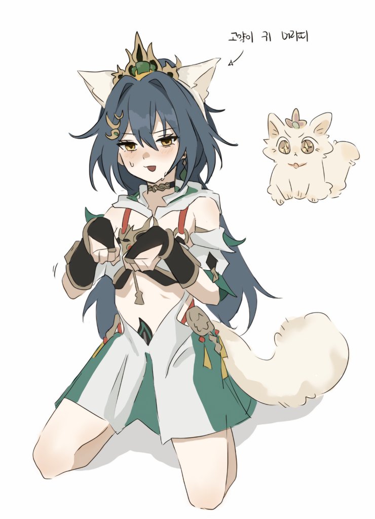 yunli (honkai and 1 more) drawn by mimi_o3o