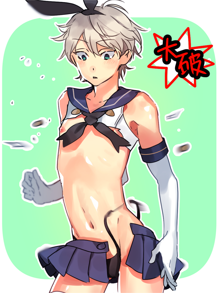 shimakaze and slaine troyard (kantai collection and 1 more) drawn by takaraizu