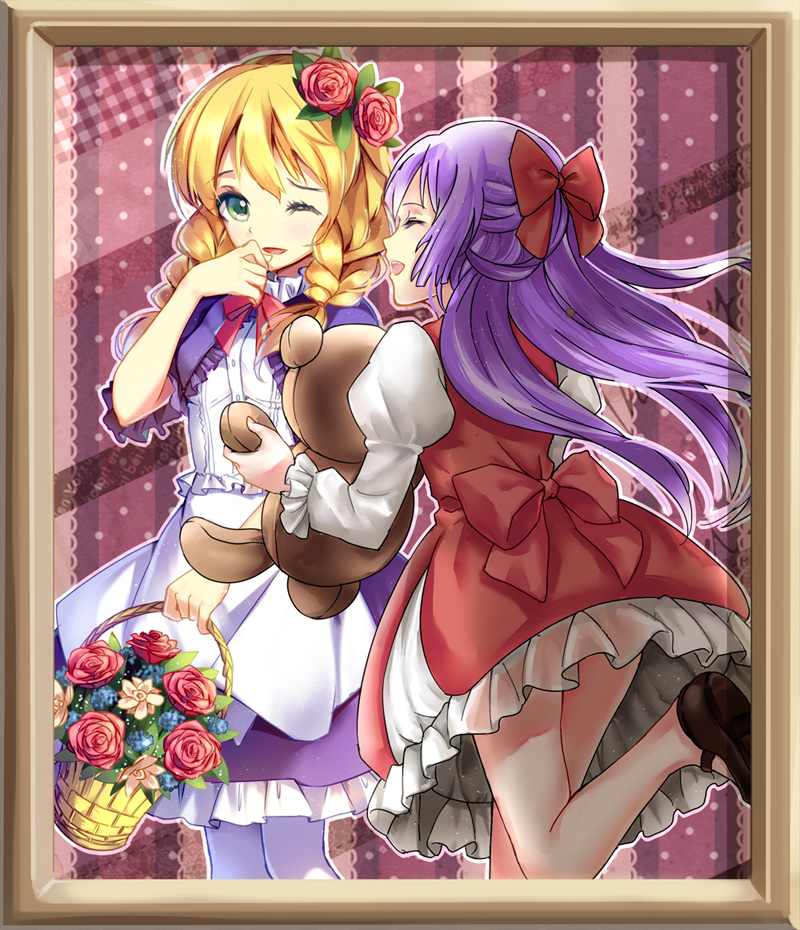 viola and ellen (majo no ie) drawn by bison_cangshu