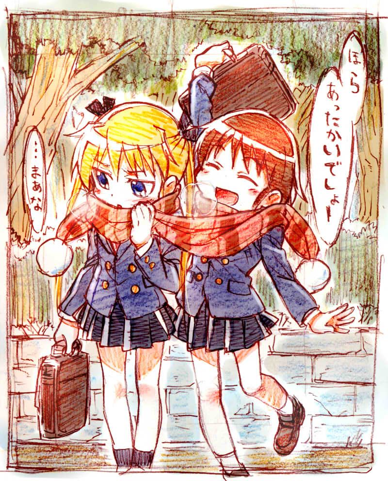 sonya and oribe yasuna (kill me baby) drawn by sakino_shingetsu