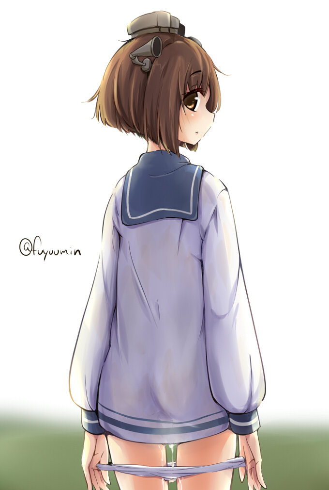 yukikaze (kantai collection) drawn by fuyu_mi