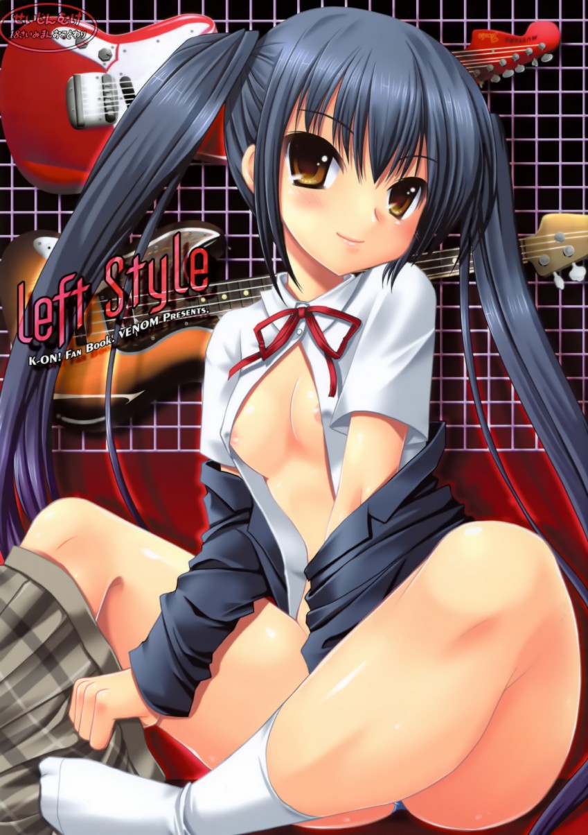 nakano azusa (k-on!) drawn by alto_seneka and rusty_soul