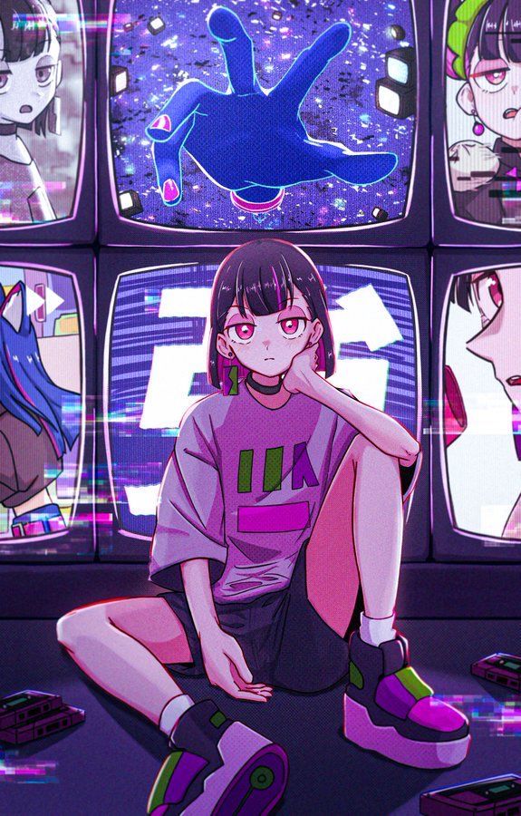 nira-chan (zutto mayonaka de ii no ni and 1 more) drawn by yakitateyanagi