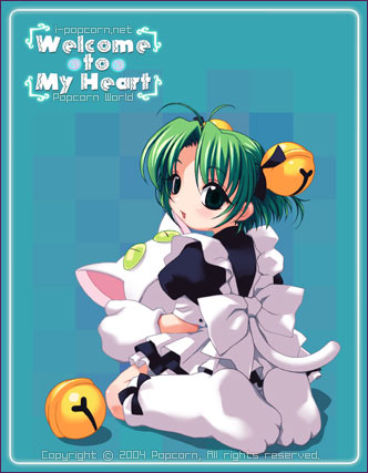 dejiko (di gi charat and 1 more) drawn by popcorn_kang