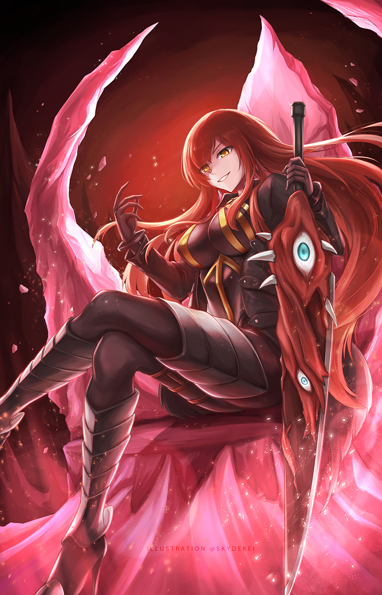 oda nobunaga (fate and 1 more) drawn by skyde_kei