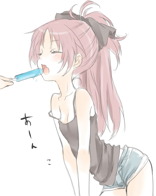 sakura kyoko (mahou shoujo madoka magica) drawn by anonymous_(2ch_sakura_kyouko_thread) and mijinkouka