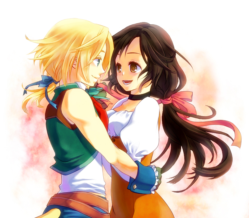 zidane tribal and garnet til alexandros xvii (final fantasy and 1 more) drawn by cinnamon1445