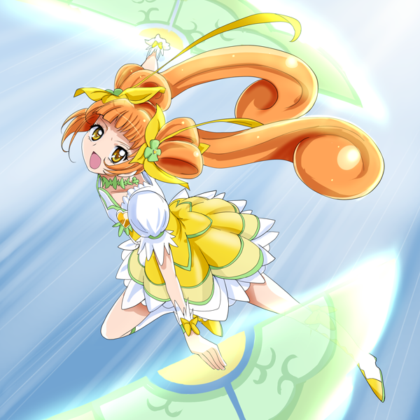 yotsuba alice and cure rosetta (precure and 1 more) drawn by aitaso