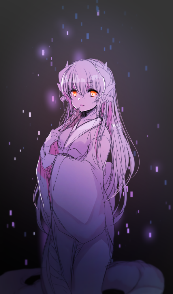 kiyohime (fate and 1 more) drawn by mamemix