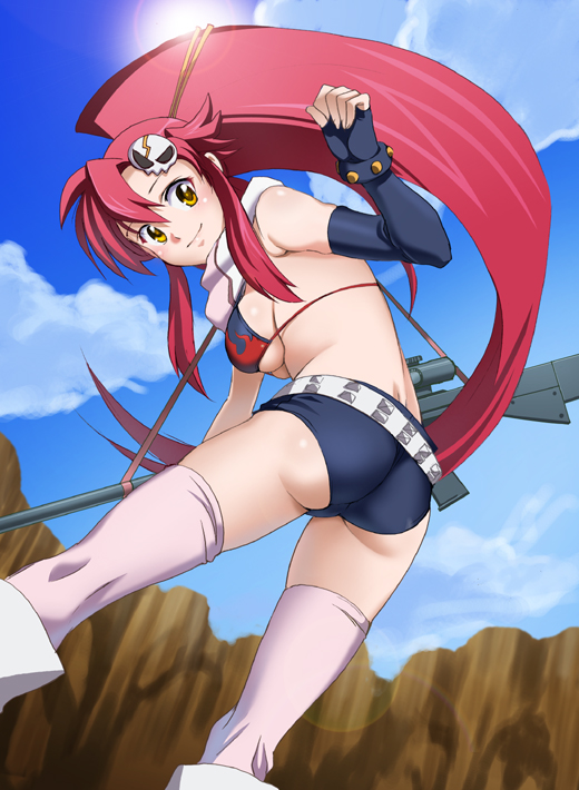 yoko littner (tengen toppa gurren lagann) drawn by inue_shinsuke