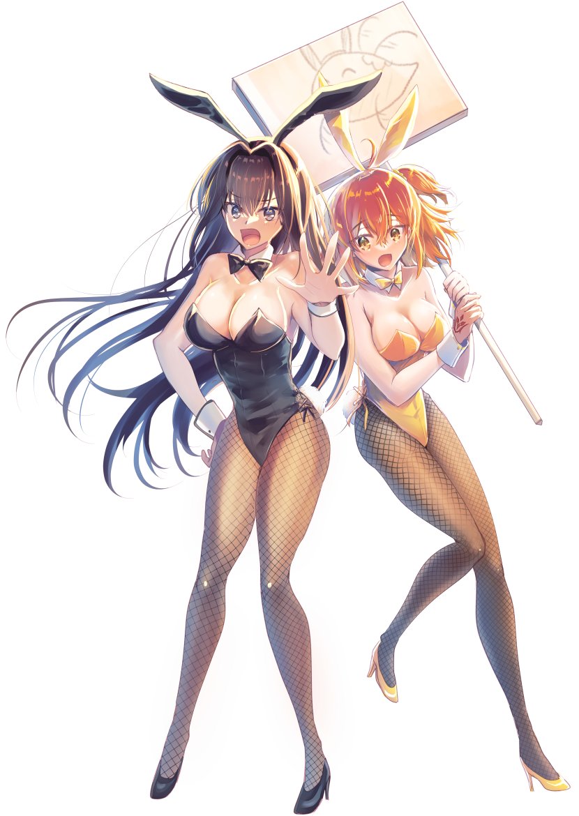 fujimaru ritsuka and aozaki aoko (fate and 2 more) drawn by dai4kabe