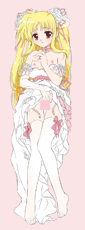 fate testarossa (lyrical nanoha and 1 more) drawn by anko_koubou