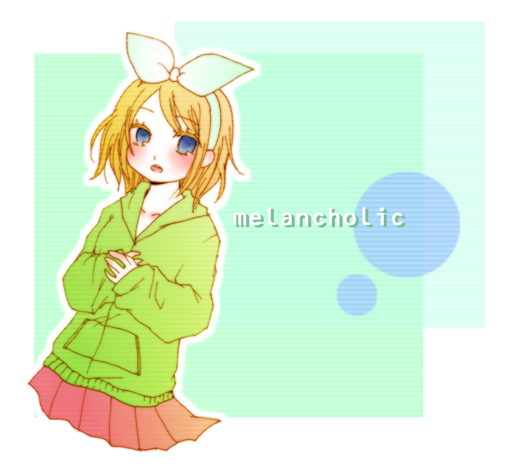 kagamine rin (vocaloid and 1 more) drawn by harutani_rio