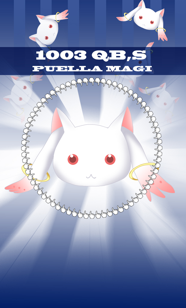 kyubey (mahou shoujo madoka magica and 1 more) drawn by zumo