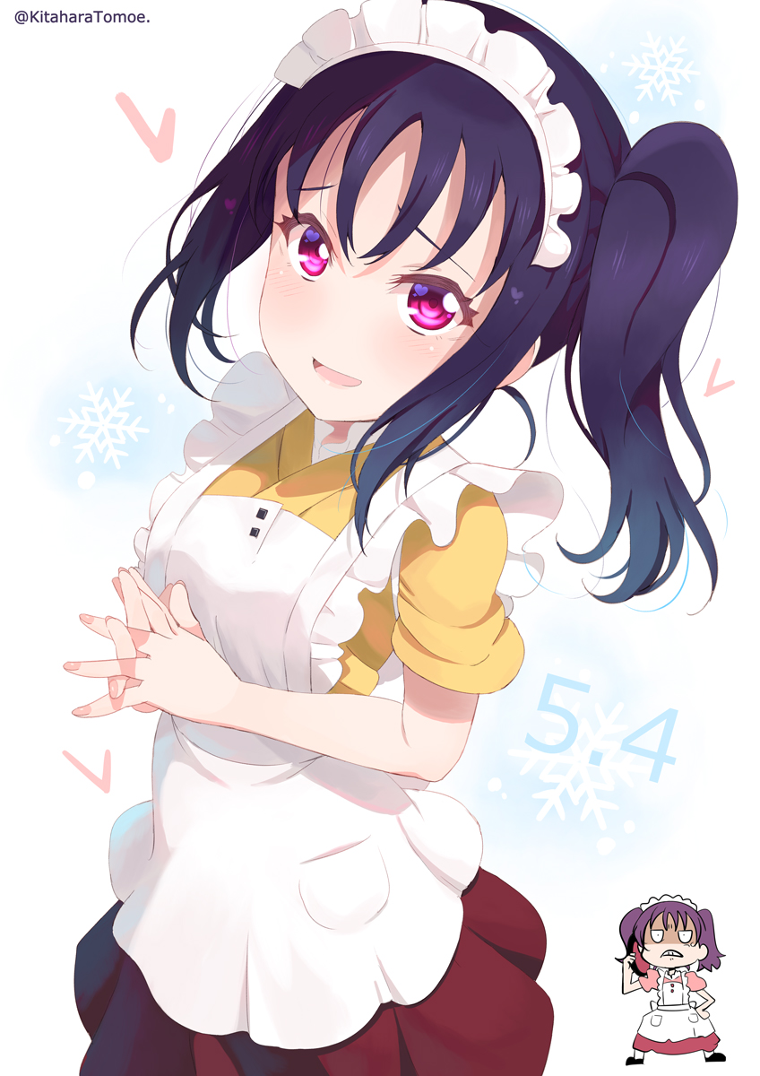 kazuno sarah and kazuno leah (love live! and 1 more) drawn by kitahara_tomoe_(kitahara_koubou)