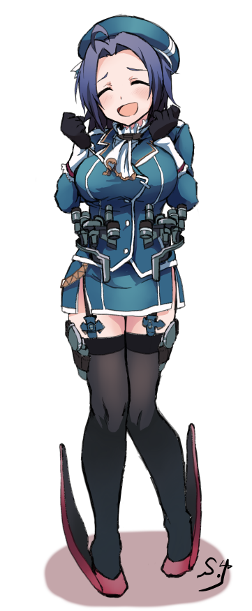 takao and miura azusa (kantai collection and 1 more) drawn by shift_(waage)